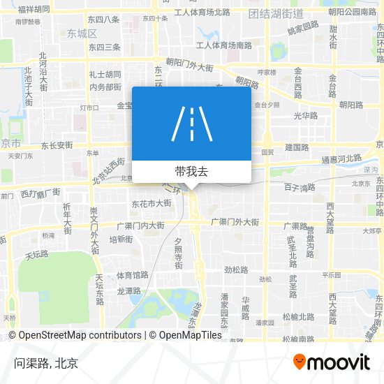 问渠路地图