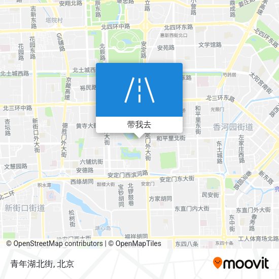 青年湖北街地图