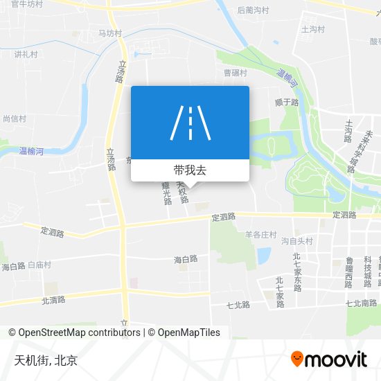 天机街地图