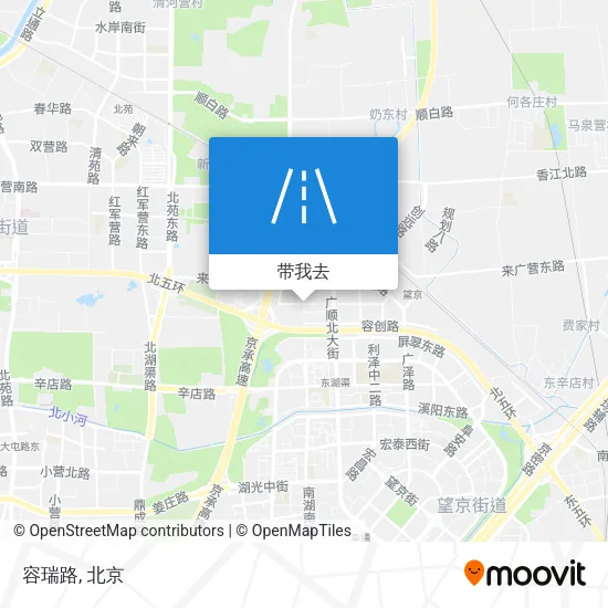容瑞路地图
