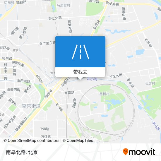 南皋北路地图