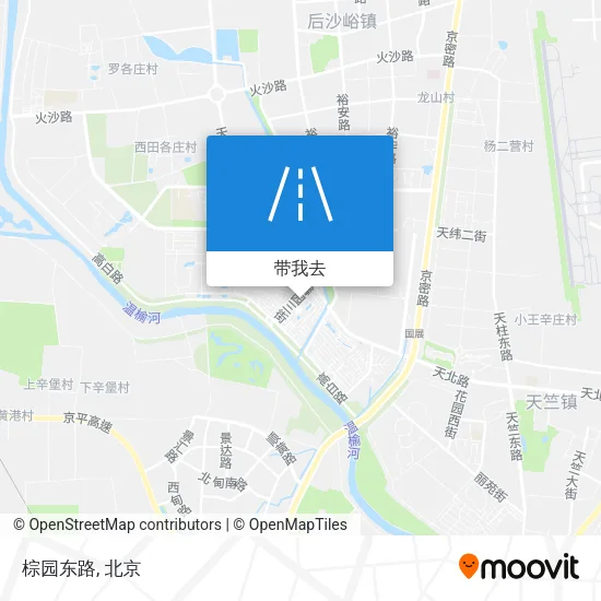 棕园东路地图
