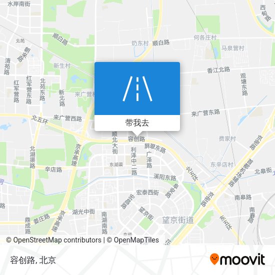 容创路地图