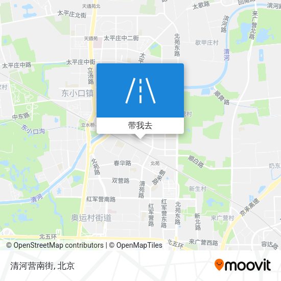 清河营南街地图