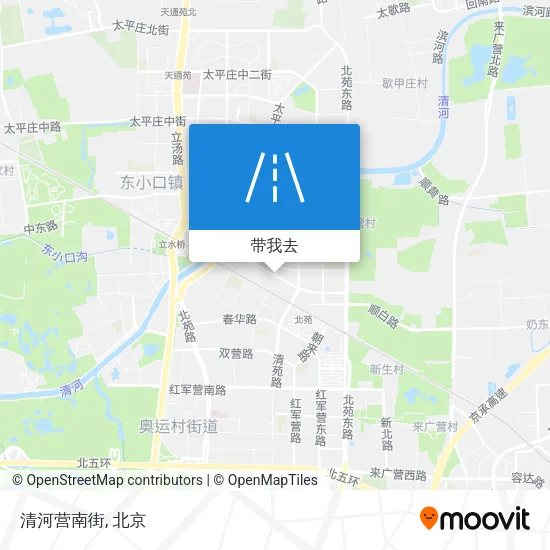 清河营南街地图