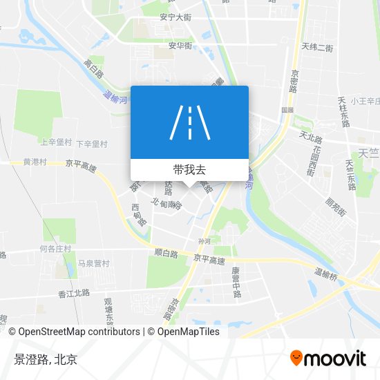 景澄路地图