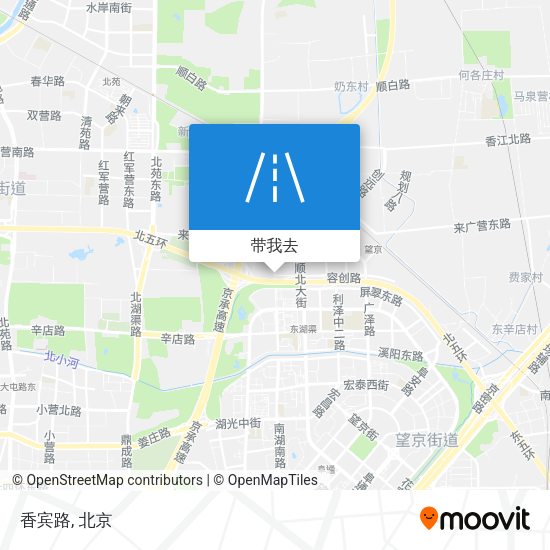 香宾路地图