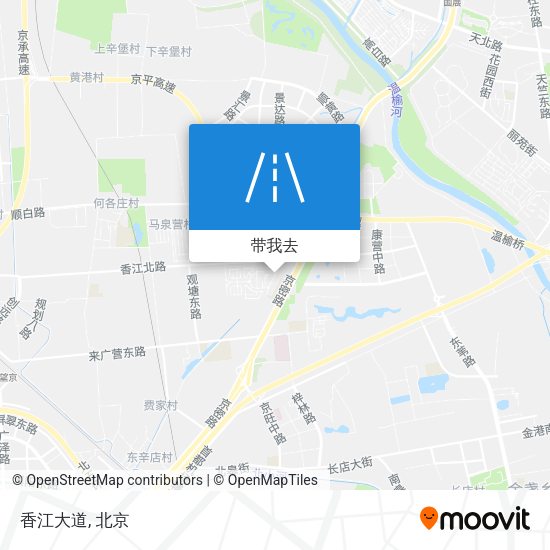 香江大道地图