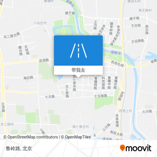 鲁岭路地图