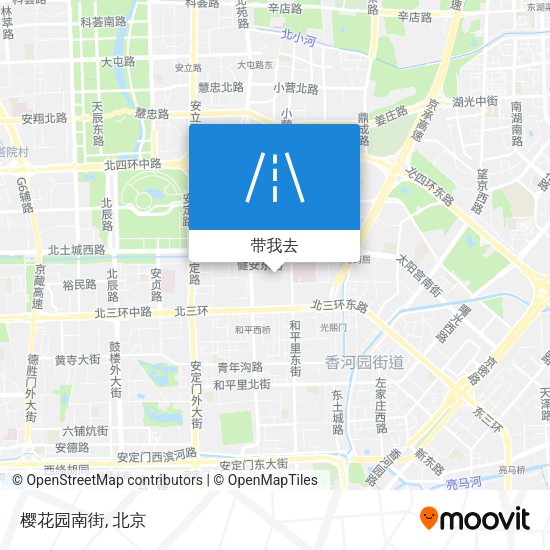 樱花园南街地图