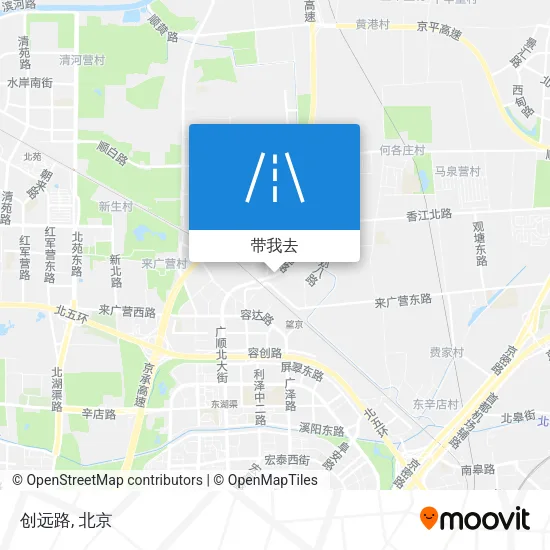 创远路地图