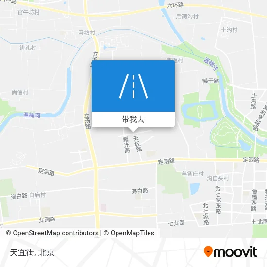 天宜街地图