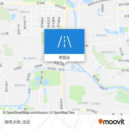 裕民大街地图