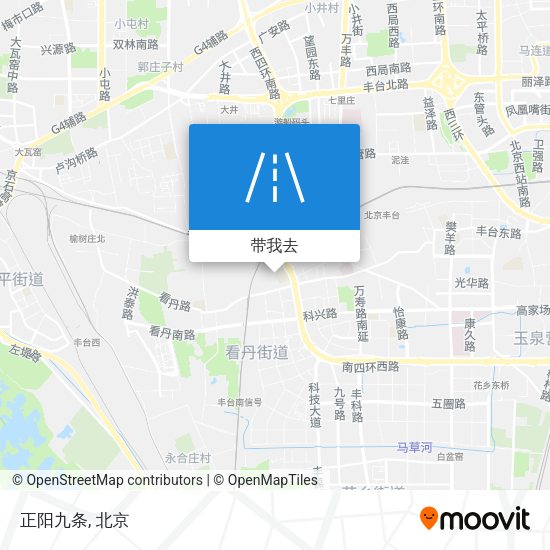 正阳九条地图