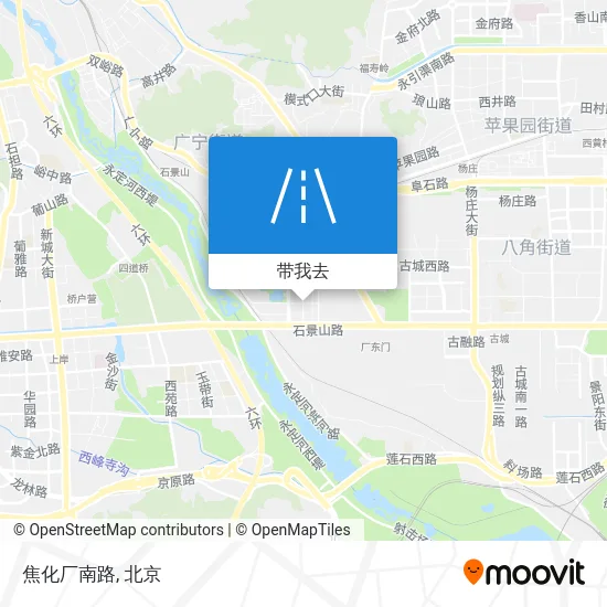 焦化厂南路地图