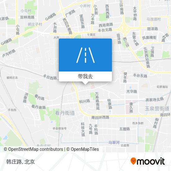 韩庄路地图