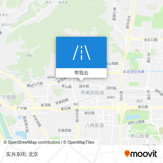 实兴东街地图