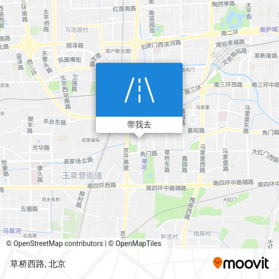 草桥西路地图