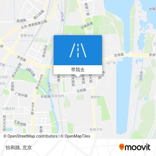 怡和路地图