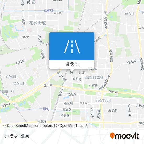 欣美街地图