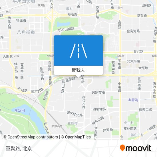 重聚路地图