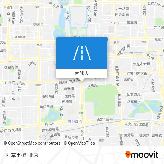 西草市街地图