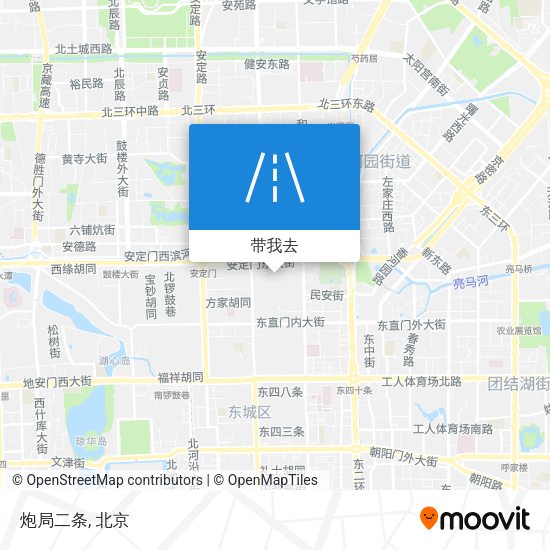 炮局二条地图