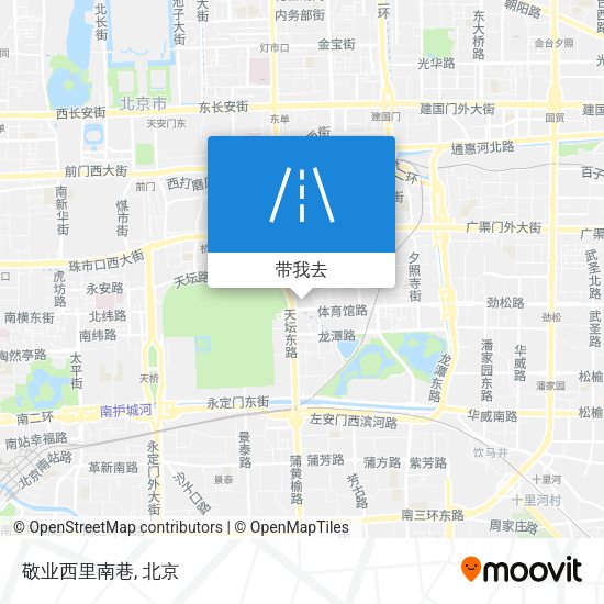 敬业西里南巷地图