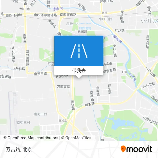 万吉路地图