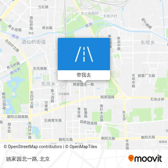 姚家园北一路地图