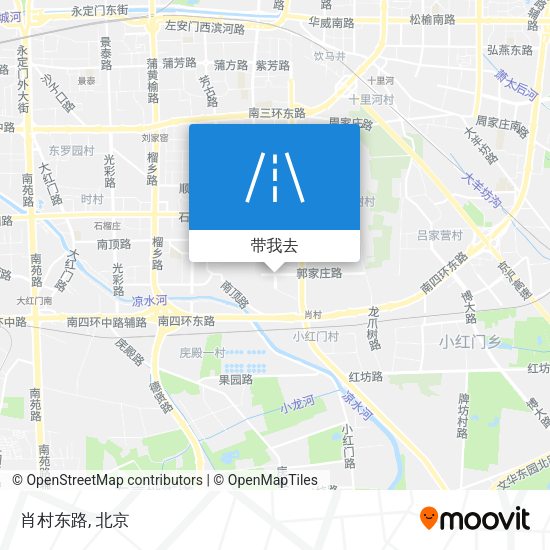 肖村东路地图