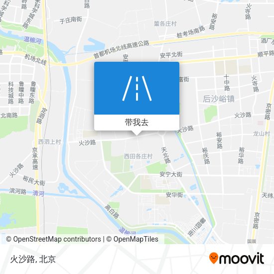 火沙路地图
