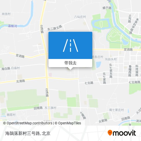 海鶄落新村三号路地图