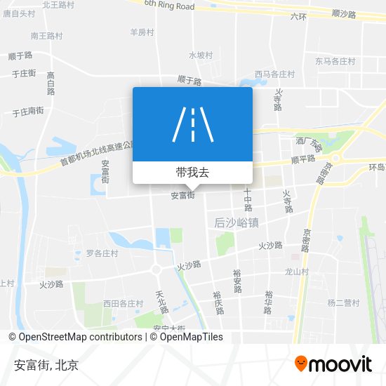 安富街地图