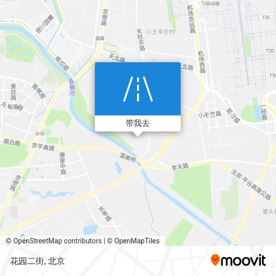 花园二街地图