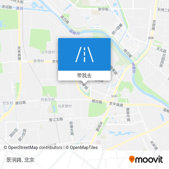 景润路地图