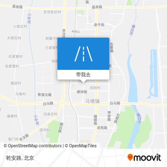 乾安路地图