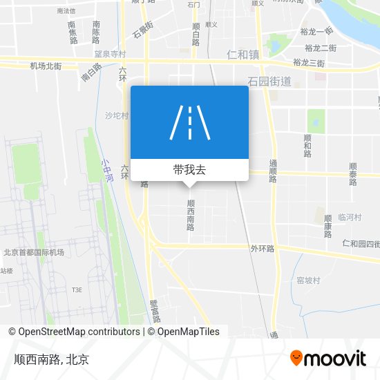 顺西南路地图