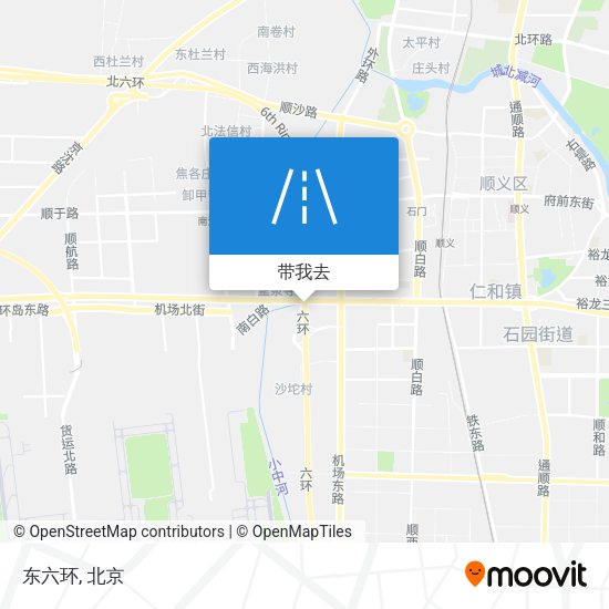 东六环地图
