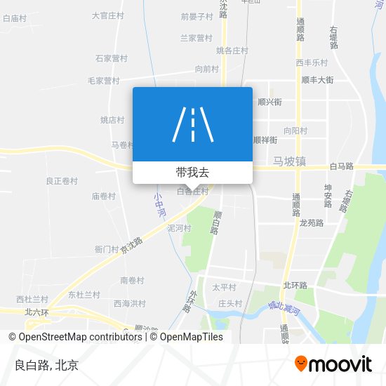 良白路地图