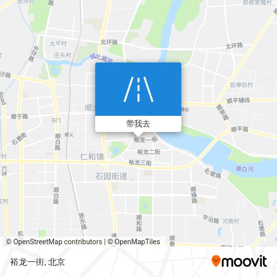 裕龙一街地图