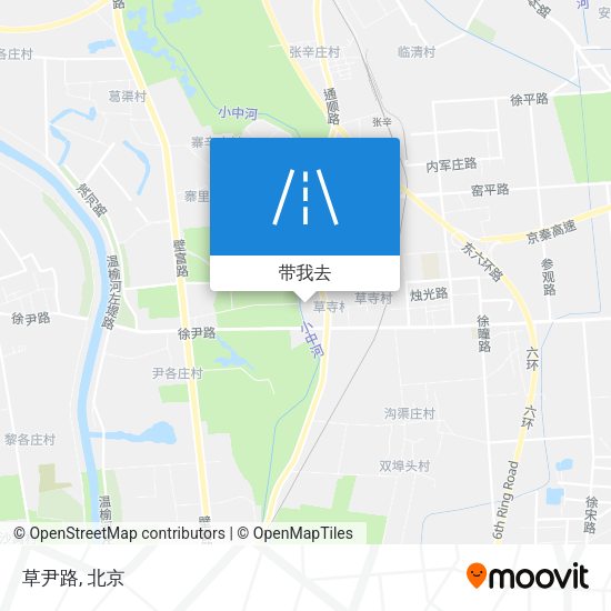 草尹路地图