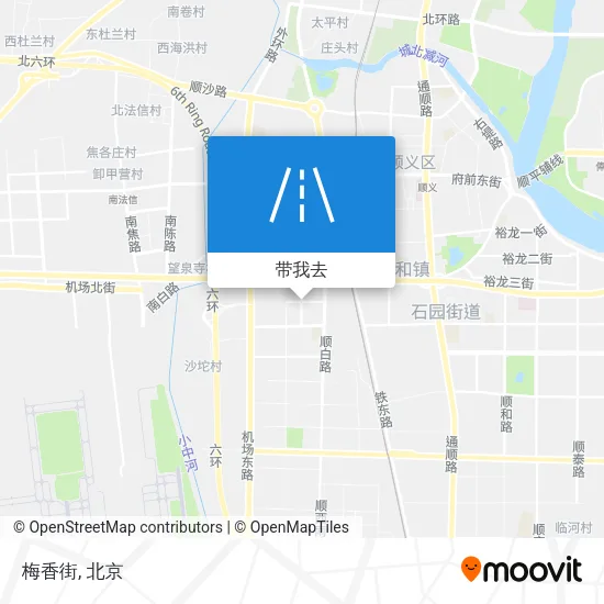 梅香街地图