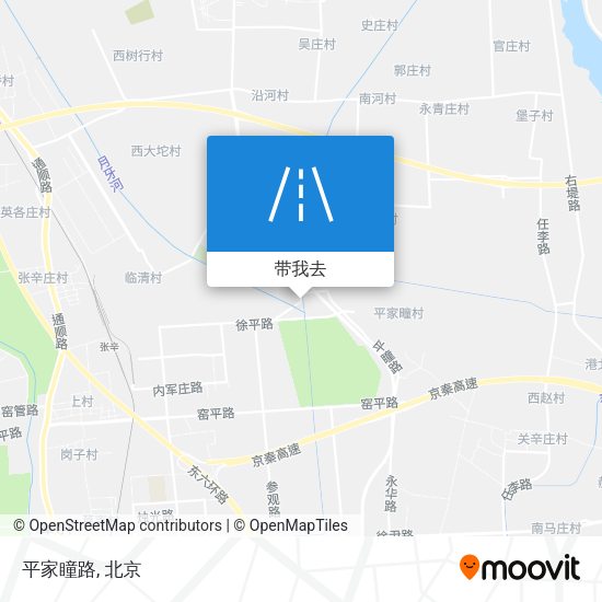 平家瞳路地图