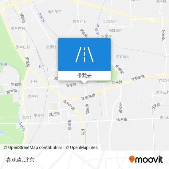参观路地图