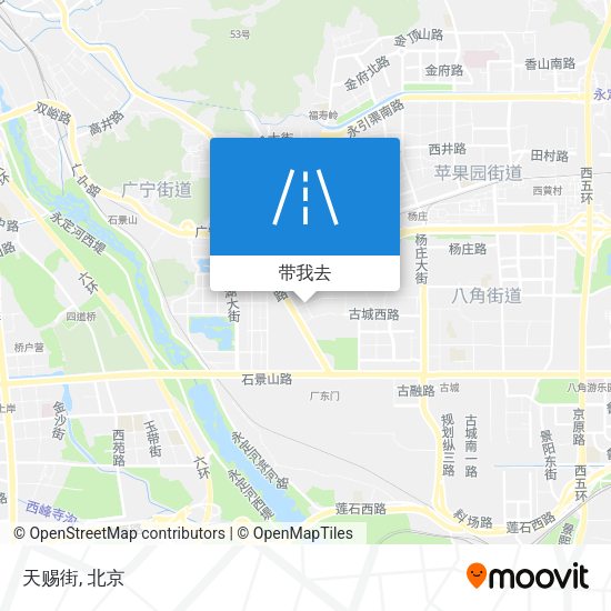 天赐街地图