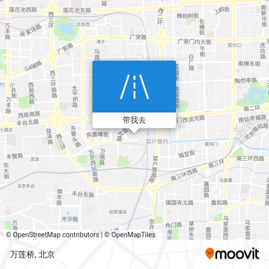 万莲桥地图