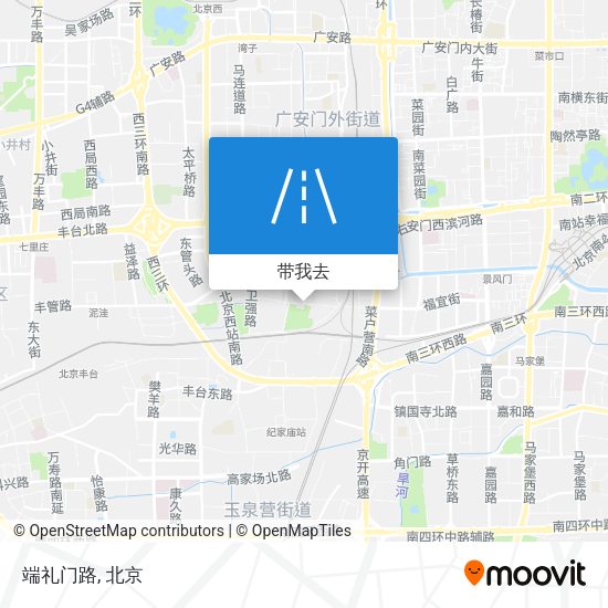 端礼门路地图