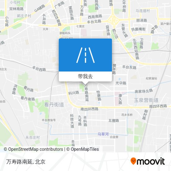 万寿路南延地图