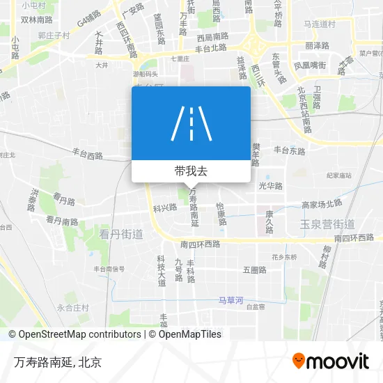 万寿路南延地图